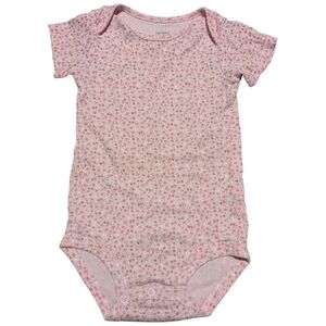 Carter's Pink Floral Baby Onesie